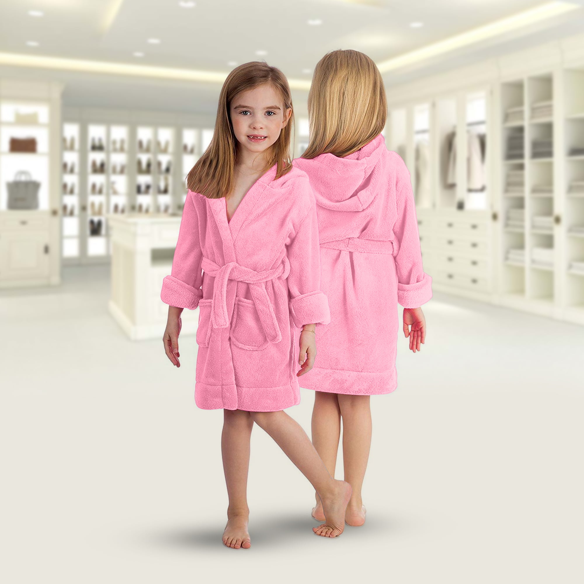 Buy Personalised Bath Towel Robe, Baby Hooded Dressing Gown, Pink Dressing  Gown, Personalised Kids Bath Robe, Girl Bath Robe Online in India - Etsy