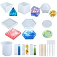 thumbnail image 4 of ZheElen Creative Festival Gift Resin Molds Set For DIY Coasters And Pendants Compact And Easy To Store B, 4 of 6