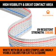 thumbnail image 2 of Cinta para cerca eléctrica para mascotas y ganado HQ 500 m de alta visibilidad, 2 of 5