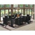 thumbnail image 3 of Luxe by East West Furniture 13-piece Modern Dining Room Table Set a Rectangular Kitchen Table, 3 of 3