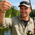 thumbnail image 4 of Soft Worms 2cm Lures Bass Fishing Baits Silicone Worm Lures with Hooks Biomimetic Maggot Earthworm Bait for Trout Crappie Panfish Bluegill Sunfish Freshwater Saltwater 40PC, 4 of 5
