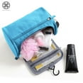 thumbnail image 6 of Luxtrada Cosmetic Bag Makeup Storage Case Hanging Travel Toiletry Bag Organizer Storage Bag (Blue), 6 of 9