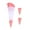 Pink, variant on Homerr Cake Decorating Pen Chocolate Writing for Cakes Chocolate Decorating 3 Heads Cake Writing Tool for Cupcakes Pastries DIY Cake Decoration Kit with Plunger Easy to Use Kitchen