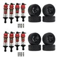 thumbnail image 1 of Metal and Rubber Tire Set for SG1603 1/16 RC Car,Black, 1 of 5