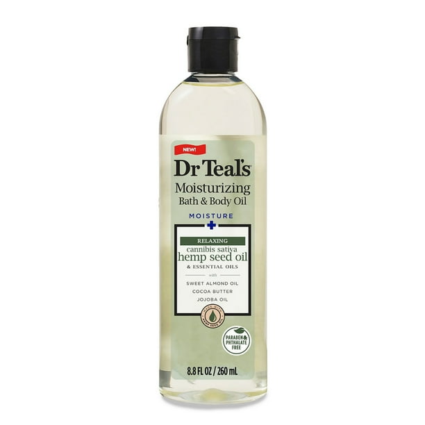 Dr Teal's Bath & Body Oil Relaxing Essential Oils, 8.8 Oz., Pack of 3