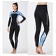 thumbnail image 4 of DIVE SAIL Pantalones de neopreno de 3 mm Costuras sin costuras de tipo dividido Leggings de buceo elásticos a prueba de sol de tres capas para bucear con esnórquel Surf Mujer azul S sidaley OD003286-06, 4 of 7