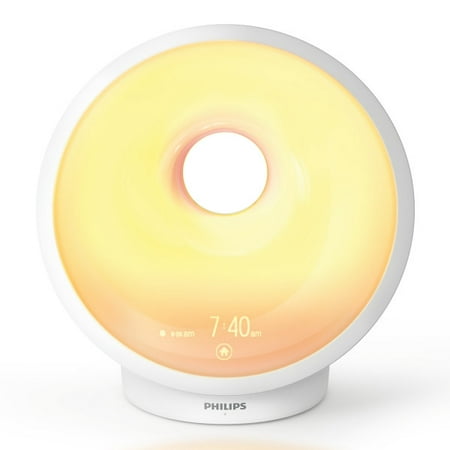 Philips Somneo Wake Up and Sleep Light Therapy with Sunrise Alarm Clock and Sunset RelaxBreathe Wind Down Night Light,