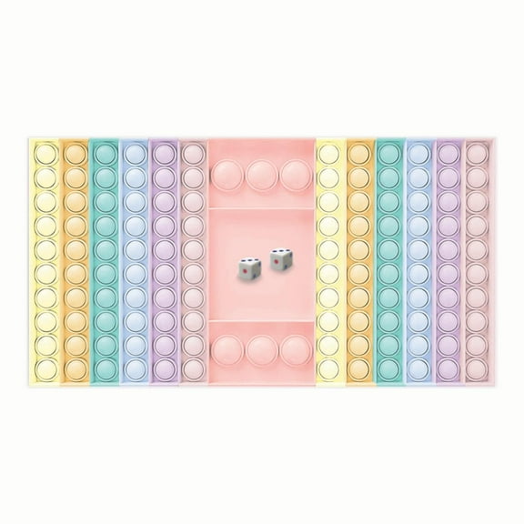 Fidget Fun Pastel Push Pop Board Game