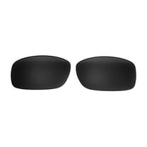 Walleva Black Polarized Replacement Lenses for Costa Del Mar Caballito Sunglasses