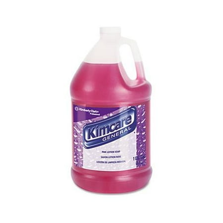 KIMBERLY CLARK Kimcare General Pink Lotion Soap, Peach, 1gal Bottle KCC91300