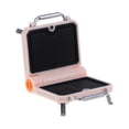 thumbnail image 1 of Bunblic Maison de Poupée Barbecue Gril Miniature Appareil de Cuisine Ornement pour Enfants Collection Compact Micro Scène Décoration Modèle de Simulation Rose, 1 of 8