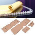 thumbnail image 3 of Herwey Acrylic Template,Leather Pattern Acrylic,AAB-353 Wallet Pattern Template Transparent Acrylic Manual Mobile Phone Purse Template, 3 of 8