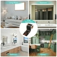 thumbnail image 7 of Uxcell Wood Grain Wallpaper Border 2" x 16.4ft Textured Frame Sticker, Black Crystal, 7 of 7