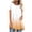 Yellow, variant on Xihbxyly Blouses for Women, Women's Oversized T Shirts Round Neck Leisure Short Sleeve Print Tops Summer Casual Loose Blouse T-Shirts