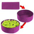 thumbnail image 2 of Round Planting Container Grow Bags Planter Pot Fabric Garden Raised Bed Home Decor Planting Package, 2 of 5