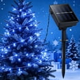 thumbnail image 6 of Solar Outdoor Lights Patriotic String Lights Blue LED Decorative Lighting 39Ft Independence Day Party Supplies Waterproof, 6 of 6