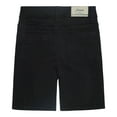 thumbnail image 5 of KIDSCOOL SPACE Boys Summer Denim Shorts, Ripped Soft Elastic Band Inside Half Jean Pants,Black,5-6 Years, 5 of 5