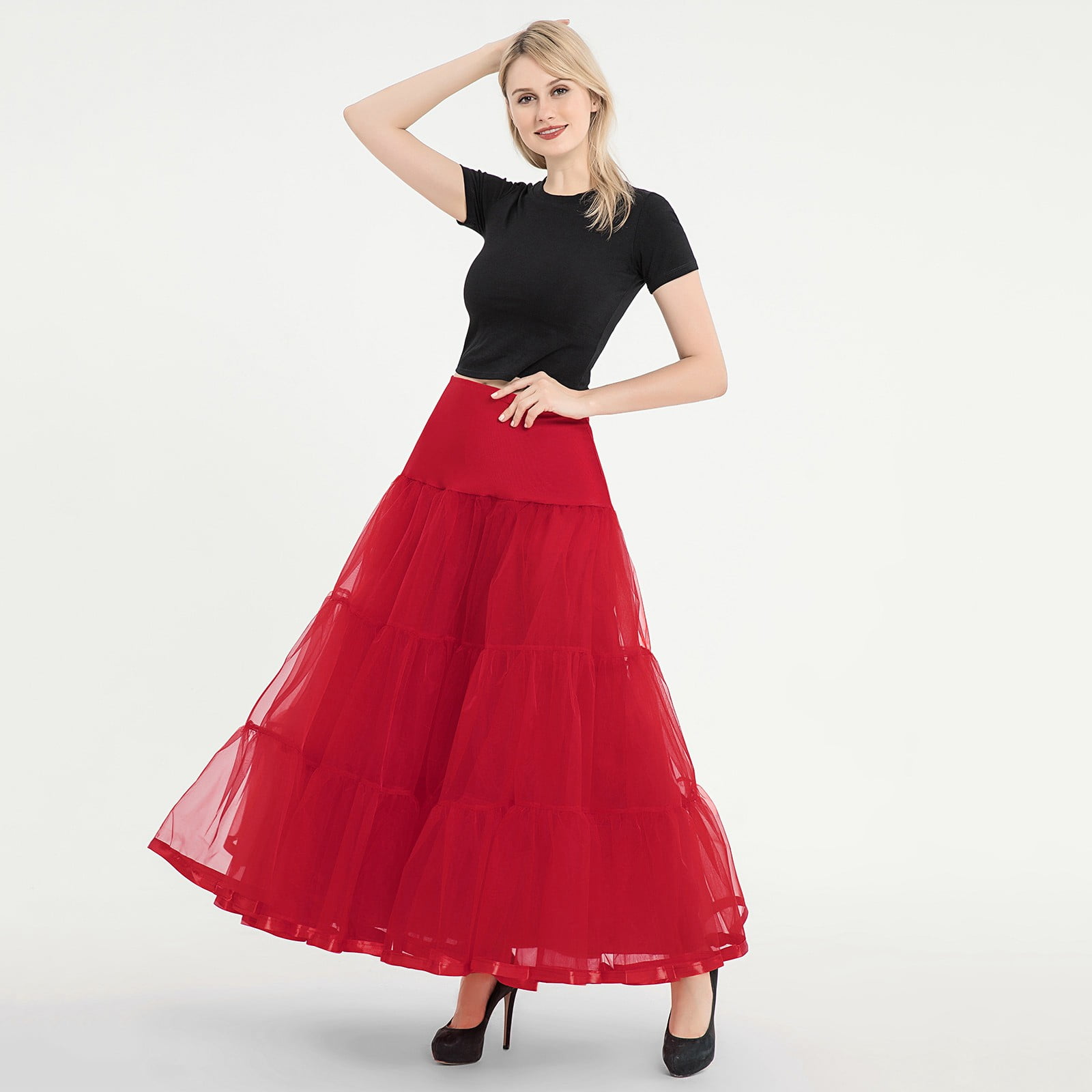 open lace back dress Red Gothic Wedding Dress Plus Size with Corset main image 1