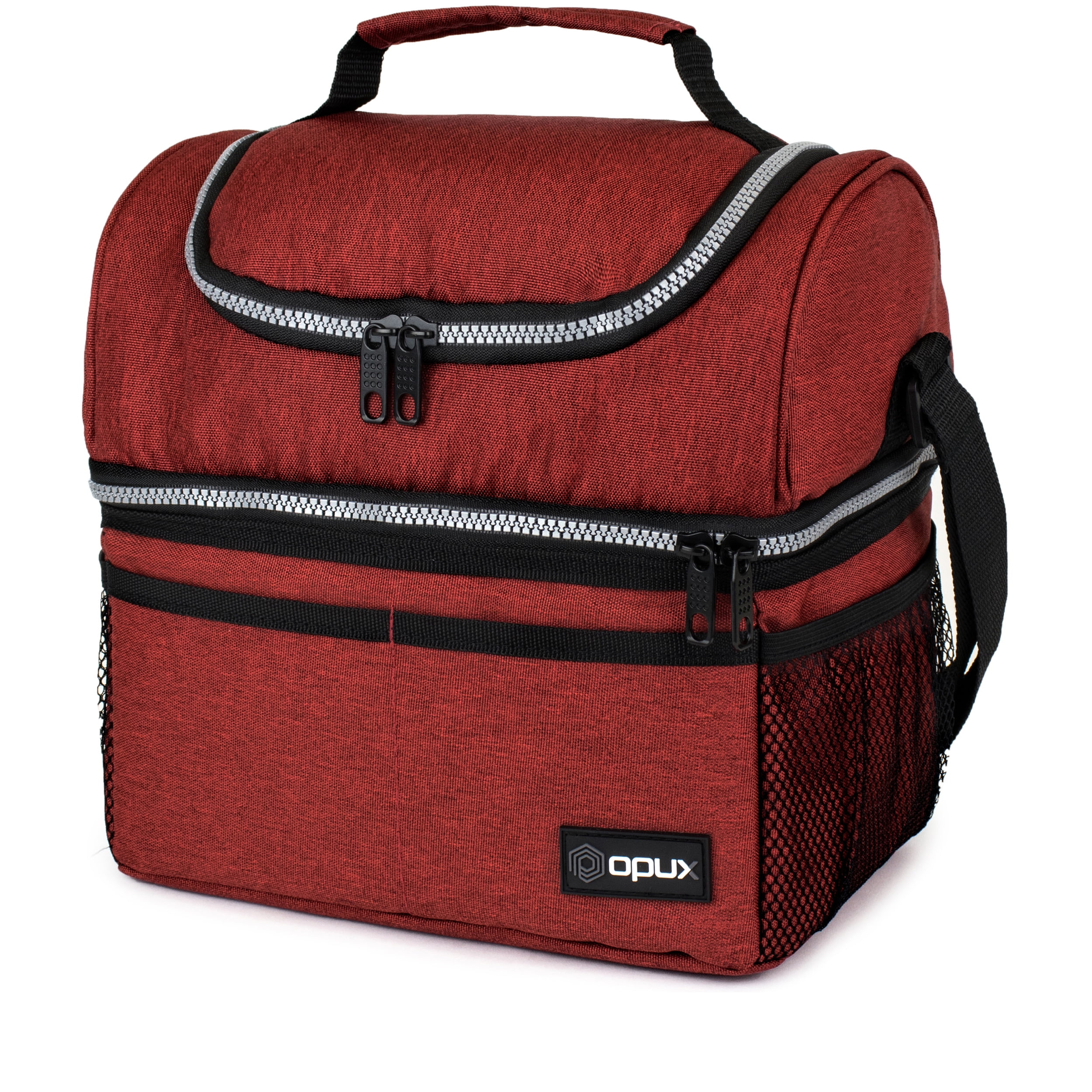 WomenDouble Deck Reusab... OPUX Insulated Dual Compartment Lunch Bag for Men 