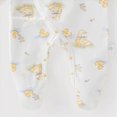 thumbnail image 6 of CAUYDY Newborn Boys Sleepers Baby Clothes 6 9 12 18 Months Preemie Long Sleeve Romper Fall Winter Infant Boy Cute Pajamas Toddler Jumpsuit Yellow for Sizes 3-6 Months, 6 of 6