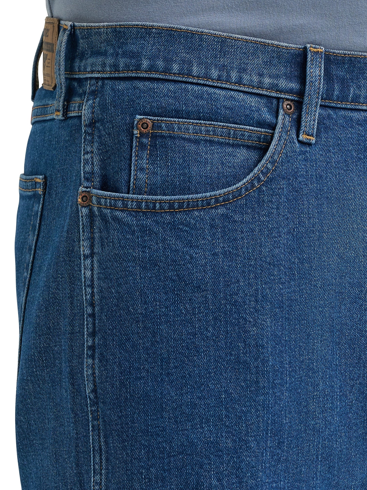 Wrangler® Men's and Big Men's Relaxed Fit Five Pocket Denim Short (30-50)