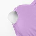 thumbnail image 5 of WTOBBY Women's Solid Color Adjustable Camisole with Removable Padded Bra, Sexy Plus Size Support Underwear, Soft Stretchy Layering Tank Top for Daily Wear,Purple Pink 2XL, 5 of 5
