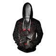 thumbnail image 3 of Sudaderas de otoño para hombre Sudadera con capucha con estampado de valquiria y espartano Sudadera con capucha suelta Ropa Y2k Ropa Sudadera Hombre, 3 of 5