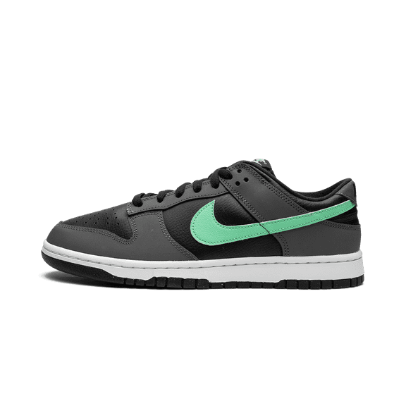 NIKE MENS Dunk Low Retro "Black / Green Glow" FB3359 001 FB3359 001 from Stadium Goods