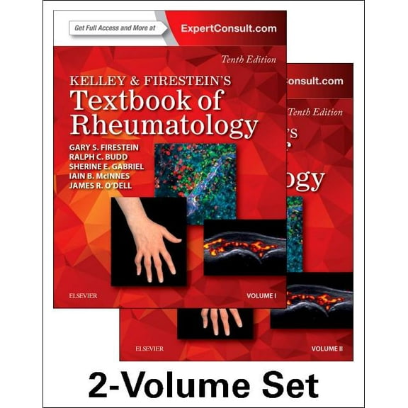 Kelley and Firestein's Textbook of Rheumatology, 2-Volume Set Firestein MD, Gary S.; Budd MD, Ralph C.; Gabriel MD  MSc, Sherine E; McInnes PhD  FRCP  FRSE  FMedSci, Iain B and O'Dell MD, James R.