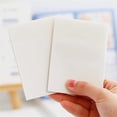 thumbnail image 3 of PVCS 50 Feuilles de Papier Adhésif Transparent, Insert de Carnet Auto-Adhésif, Imperméable pour École Bureau Étudiants, 3 of 8