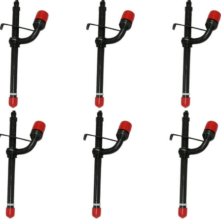 AR90023 Qty 6: Fuel Injector Fits John Deere 1052 1065 1068H 1085 1157 1158 1166