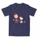 thumbnail image 3 of Camiseta de algodón con dibujos animados de Peanuts, Snoopy, Charlie Brown y Woodstock para hombre y mujer, divertida y linda camiseta de manga corta, recién llegada, 3 of 5