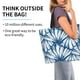 thumbnail image 2 of Disketp Blue Shells Bolsa Tote Estampada para Mujer, Bolso de Hombro y de Mano para Compras y Viajes, 2 of 8
