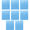 Blue, variant on Reusable Swedish Dishcloth,For Kitchen And Household Use,Environmentally Friendly,Dishwasher Safe - Blue