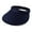 Navy, variant on Top Headwear Womens Cotton Twill Clip-On Athletic Visor - Black