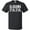 AB-Black, variant on Alabama Papa Distressed White Text T-Shirt