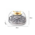 thumbnail image 3 of Incubadora automática de huevos para 12 huevos de gallina con pantalla de temperatura, control de humedad, giro automático y relleno de agua - ideal para la eclosión en casa, granja y aulas, 3 of 9