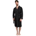 thumbnail image 1 of Luxurious Men's Cotton Robe Knit Bathrobe, 1 of 8