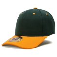 thumbnail image 1 of Curve Bill Adjustable Baseball Cap, Yellow/Green, 1 of 1