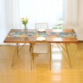 thumbnail image 3 of Yayeee Table Runner 70 inches Long Home Kitchen Dinning Party Decoration, Yellow Floral Wave, 3 of 7