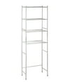 thumbnail image 3 of Honey-Can-Do 4-Tier Over-the-Toilet Steel Storage Shelf, Chrome, Holds up to 15 lb per Shelf, 3 of 7