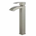thumbnail image 2 of Bellaterra Home Palma Single Handle Bathroom Vanity Faucet with Overflow Drain in Black, 2 of 3