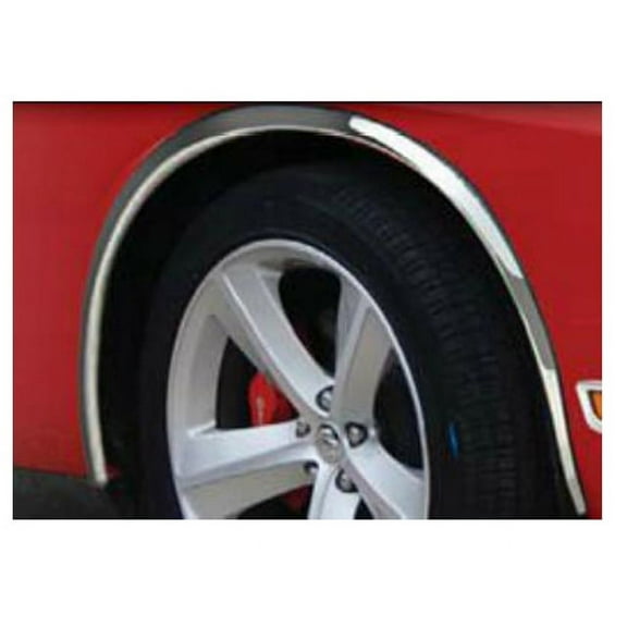 Stainless Steel Fender Trim 4Pc Fits 2009-2010 Dodge Challenger WZ49915 QAA