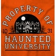 thumbnail image 2 of Property of Haunted University Unisex Plus Size Hoodie Brisco Brands 2X, 2 of 6