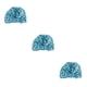thumbnail image 2 of Advancent Gorro de ducha de malla elástica, gorros de baño para pestañas, capó transparente, resistente al agua, cubierta de cabeza de rayas Type1 NO1, 2 of 6