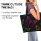thumbnail image 2 of Balery Butterfly Bolsa Tote Estilo Estético con Cremalleras, Bolsa de Hombro, Bolsa de Compras Grande y Plegable, 2 of 8