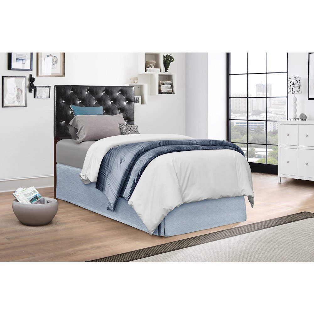 Glory Furniture Super Nova Twin Headboard in Black Color