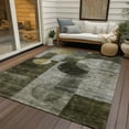 thumbnail image 6 of Addison Rugs Chantille Indoor/Outdoor Transitional Geometric Taupe Washable Rectangle Rug, 8' x 10', 6 of 6