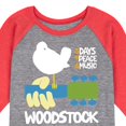thumbnail image 3 of Woodstock - Original Poster - Americana - Toddler & Youth Raglan Graphic T-Shirt, 3 of 6