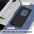 thumbnail image 3 of ERDS-Ultra-Slim 78keys USB-C Mini Wired Keyboard with Media Hotkeys for Apple Mac Pro, MacBook 56Pro/ iMac, Air, Mac Mini, Laptop Computers, Windows Desktop PC 11/10/8/7, With USB-C to A OTG Adapter,, 3 of 4